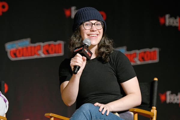 Rebecca Sugar au Comic-Con de New York en octobre 2019