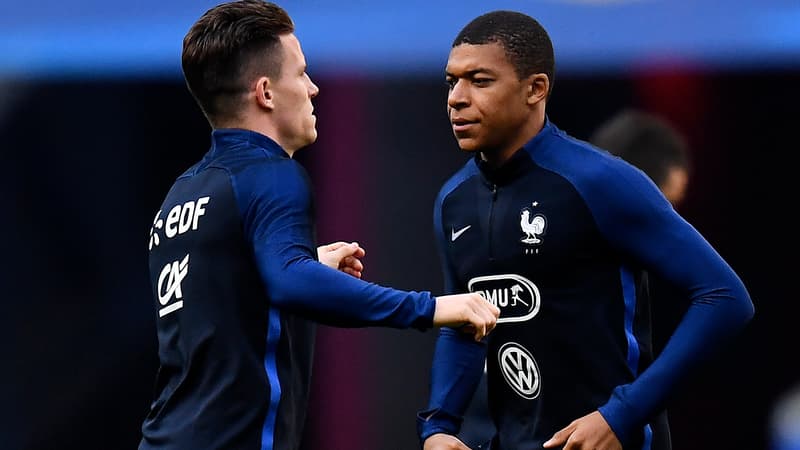 Kevin Gameiro et Kylian Mbappé