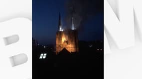 Les images de l'incendie survenu mardi soir à Metz 