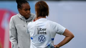Corinne Diacre et Marie-Antoinette Katoto