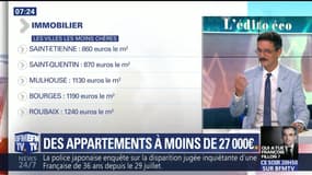 Des appartements à moins de 27 000 euros