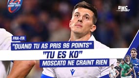 France-Italie : "Quand tu as pris 96 points tu es KO", Moscato ne craint pas la Squadra