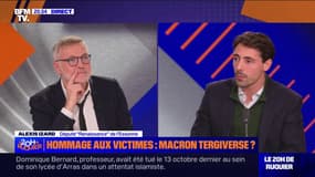 Victimes françaises du Hamas: "Il y aura un hommage national mais attendons de savoir où sont ces huit Français qui sont encore présumés otages", explique Alexis Izard (Renaissance)