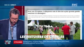 La Mayenne bat le record de la plus longue galette-saucisse du monde