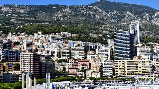 Des façades à Monaco.