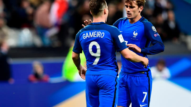 Kevin Gameiro et Antoine Griezmann