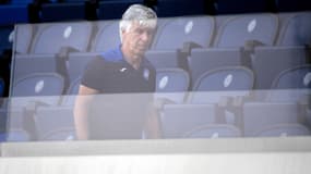 Gian Piero Gasperini, entraîneur de l'Atalanta, le 21 juillet 2020