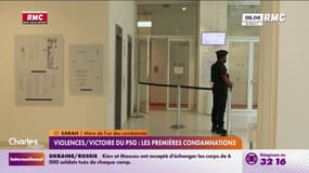 Débordements après la victoire du PSG: les premières condamnations