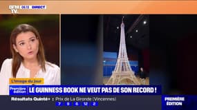 Après huit ans de travail, sa tour Eiffel de 7,20 mètres en allumettes invalidée par le Guinness book