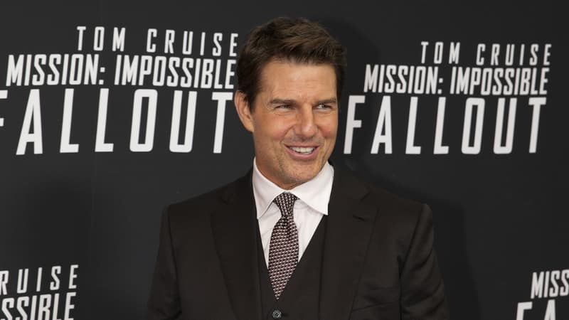Tom Cruise en promotion pour "Mission Impossible: Fallout", le 22 juillet 2018 à Washington