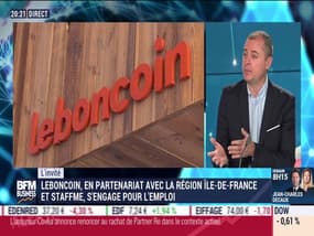 Antoine Jouteau (Leboncoin) :  Leboncoin en partenariat avec la région Île-de-France et StaffMe s'engage pour l'emploi - 12/05