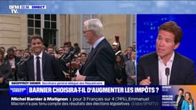 Geoffroy Didier (LR): "Au sein des Républicains, nous souhaitons que les impôts n'augmentent pas mais que la dépense publique baisse pour diminuer la dette"