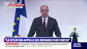 Jean Castex annonce des "nouvelles mesures de freinage massives à compter de ce vendredi soir minuit et pour 4 semaines" dans 16 départements