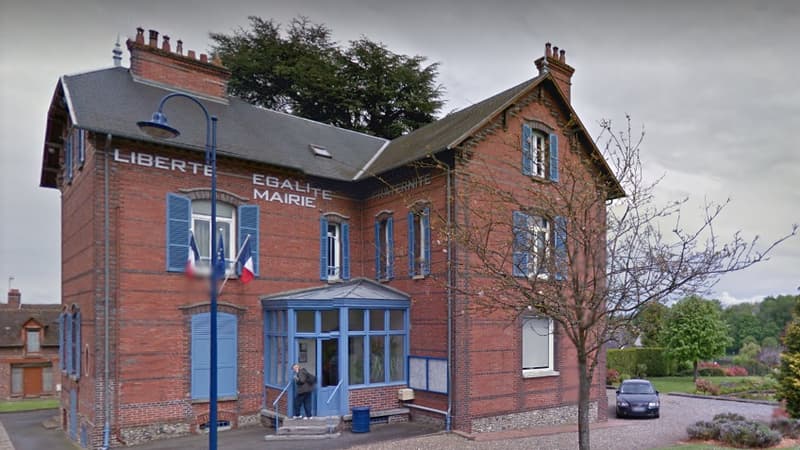 La mairie d'Auneuil, dans l'Oise.