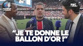 PSG champion d'Europe : "Je lui donne le ballon d'or" Rothen vote Dembélé