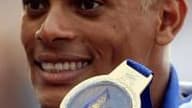 Il avait acquis le bronze lors des Mondiaux en 2003. C'est désormais l'argent qui attend Marc Raquil après la disqualifiation pour dopage de Jérôme Young
