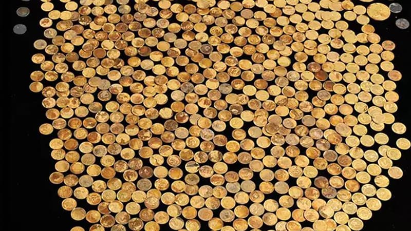 États-Unis: vente aux enchères de plus de 700 pièces d'or rarissimes retrouvées dans un champ de maïs