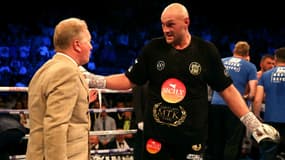Tyson Fury et Frank Warren