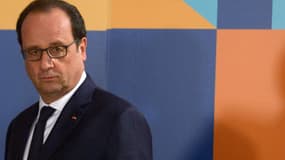 L'ancien président socialiste François Hollande a affirmé que "le temps de l'explication avec Donald Trump est venu"  - Matthew Mirabelli - AFP