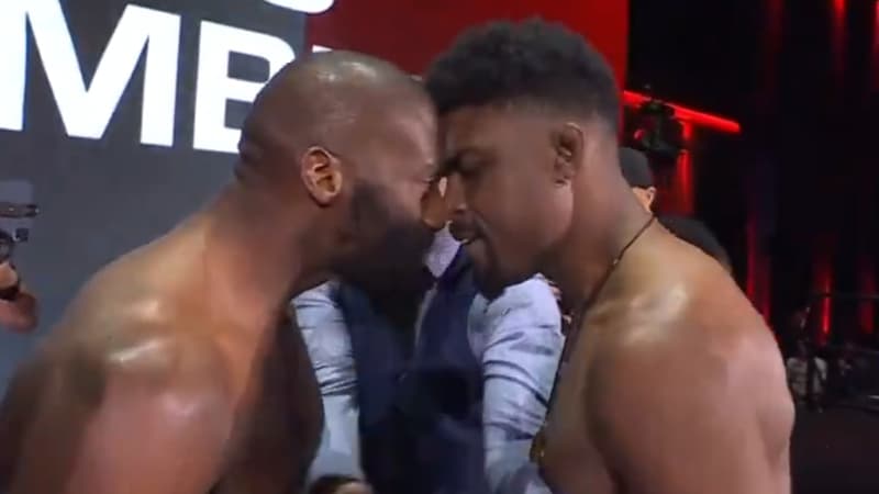 Le face à face tendu entre Cédric Doumbè et Jaleel Willis 
