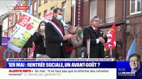 Jean-Luc Mélenchon (LFI): "Je souhaite que le 1er mai 2022, je revienne vous voir comme président de la République"