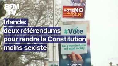 Irlande: deux référendums organisés pour rendre la Constitution moins sexiste 