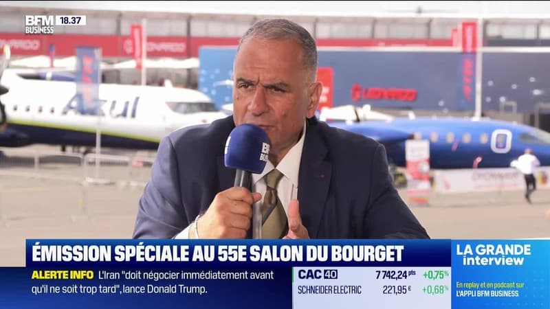Marwan Lahoud (Messier & Associés) : Salon du Bourget 2025, salon de guerre ? - 16/06
