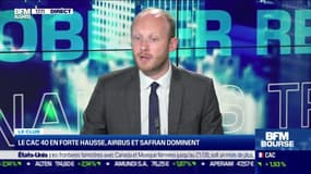 Le CAC 40 en forte hausse, Airbus et Safran dominent - 21/07