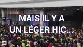 Le match de la Colombie a provoqué des retards de vol à l'aéroport de Bogota