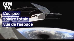  Les images de l'éclipse solaire totale vue de l'espace 