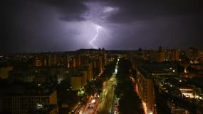 Orage en région parisienne le 20 juillet 2024