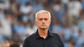 José Mourinho sur le banc de l'AS Roma