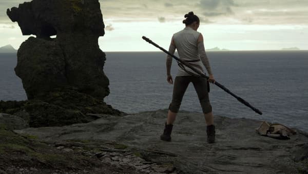 Daisy Ridley dans "Star Wars - Les Derniers Jedi", en salles le 13 décembre 2017 