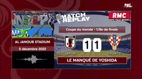 Coupe du monde 2022 : La séance de penalty ratée du Japon contre la Croatie avec le goalreplay RMC
