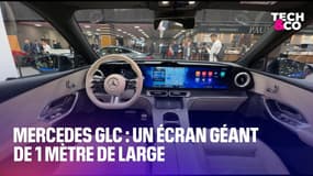 Mercedes GLC : un écran géant de 1 mètre de large 