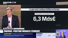 Olivier Gantois (UFIP) : Énergie, Poutine menace l'Europe - 13/03