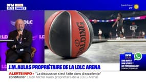 LDLC Arena: Jean-Michel Aulas ambitionne qu'elle "devienne l'une des salles les plus renommées et fréquentées en Europe"