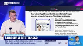 À lire sur le site Tech&Co :Pour utiliser l'appli France Identité, des millions de Français pourront renouveler leur carte d'identité par anticipation par Sylvain Trinel - 29/10