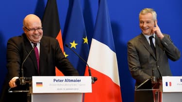 Bruno Le Maire et son homologue allemand.