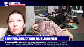 "Quand les vitres vibrent, on se cache dans les couloirs (...) Le matin, on s'appelle pour voir comment vont les choses": cette Ukrainienne témoigne de son quotidien à Kharkiv