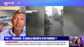 Une partie de la France frappée par les orages - 29/06