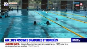 Aix-en-Provence : des piscines gratuites et bondées