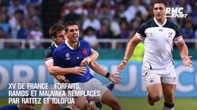 XV de France : Mauvaka et Ramos forfaits et remplacés pour la suite du Mondial