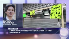 Matthieu Charpentier (Coysevox) : Confinement, quelles conséquences sur les murs des commerces ? - 03/04