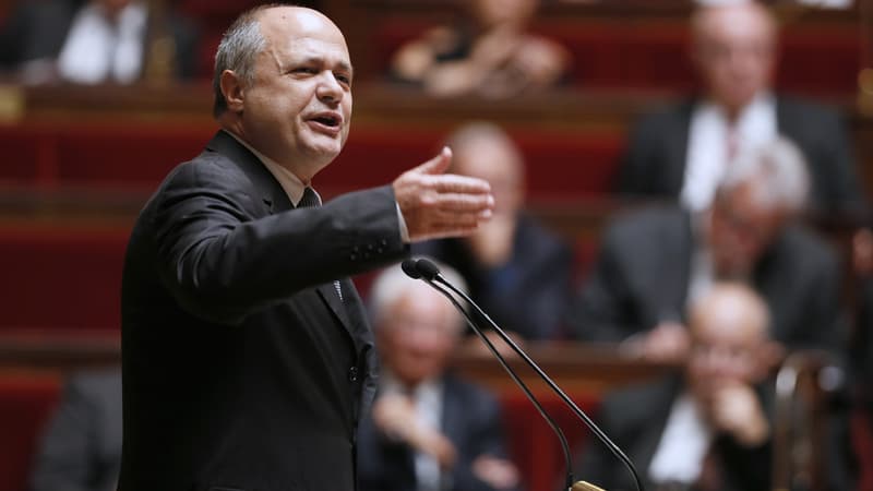 Bruno Le Roux à l'Assemblée nationale, le 16 septembre 2014.