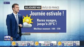 Météo Paris Île-de-France du 26 juin: Rares nuages ce matin