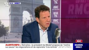 Le président du Medef pense "qu'on ne peut plus augmenter les impôts"