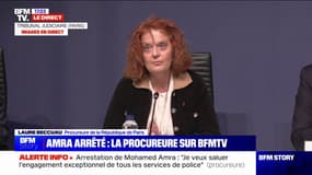 Arrestation de Mohamed Amra: "Je veux saluer l'engagement exceptionnel de tous les services de police", déclare la procureure de Paris