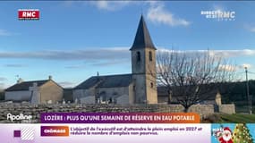Lozère: plus qu'une semaine de réserve en eau potable 