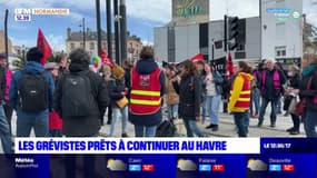 Réforme des retraites: les grévistes prêts à continuer au Havre
